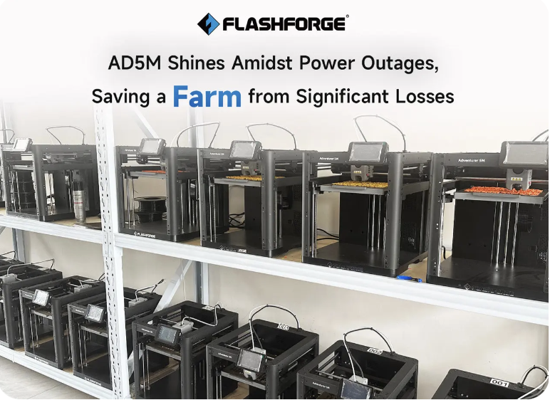 A new era: 3d printing for end-use production Flashforge AD5X
